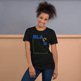 Neon Black: Short-Sleeve Unisex T-Shirt