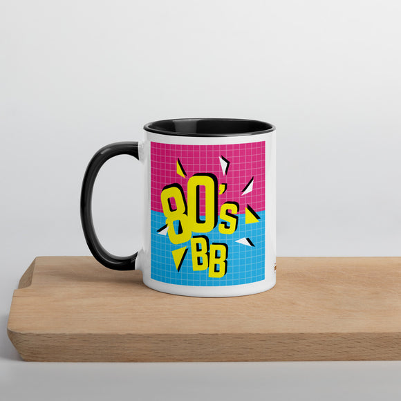 80s Baby Mug with Color Inside